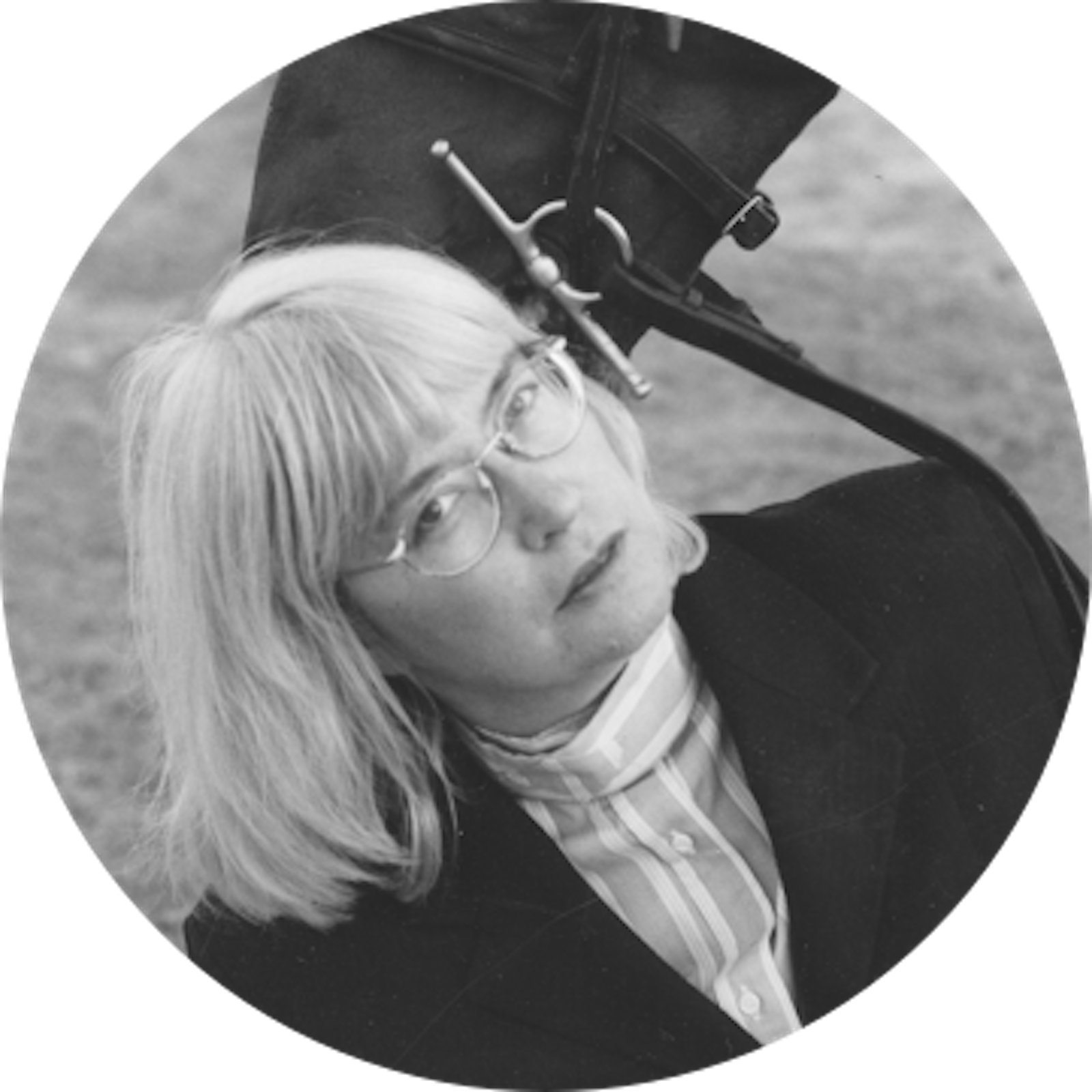 Virginia Van Horn with her horse